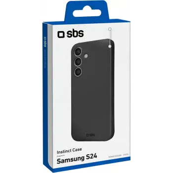 SBS Instinct Cover für Samsung Galaxy S24, Black TEINSTSAS24K