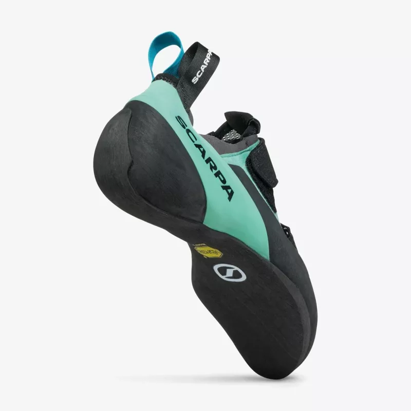 Scarpa Arpia V LV Kletterschuhe - Shark/Aqua - Größe 40.5