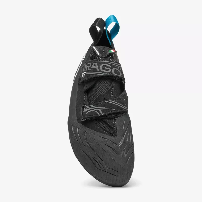 SCARPA Drago XT Kletterschuhe - Schwarz/Eisen - EU 41,5