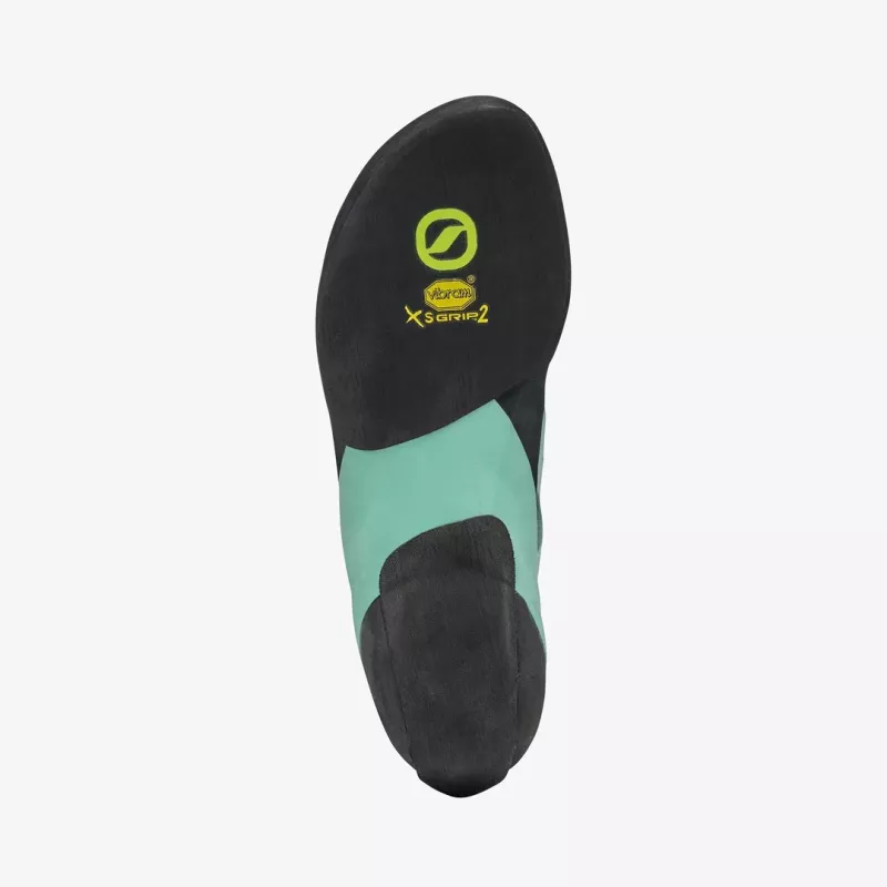 Scarpa Instinct VS Damen-Kletterschuh, 37.5, Schwarz - Aqua
