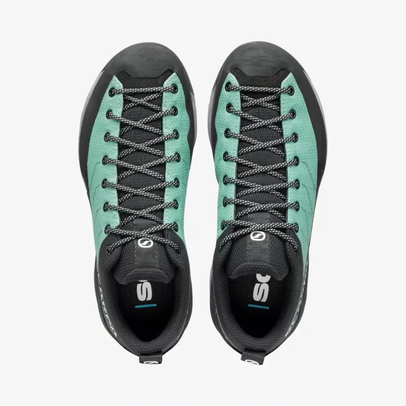 Scarpa Mescalito Planet Damen-Zustiegsschuhe - Jade/Schwarz (EU 40,5)