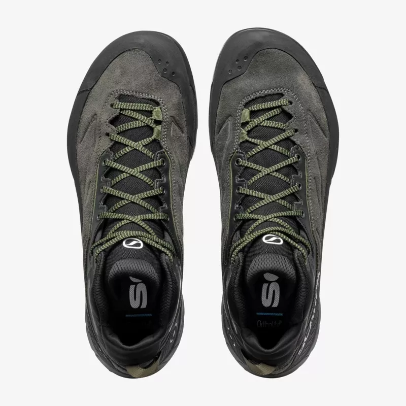 Scarpa Rapid XT Mid GTX Herren Mid-Cut Approach-Schuh, Shark/Military, EU 42