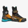 Scarpa Ribelle Tech 3 HD Mountaineering Boots - Black/Bright Orange - Size 38 EU