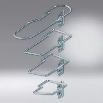 Schäfer IT Systems 7968300 Kabelklemme, Silber
