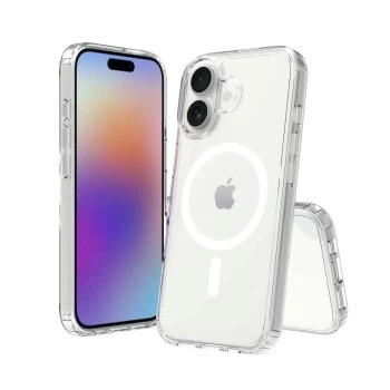 SCREENOR Bumper Case für Apple iPhone 17 mit MagSafe, Transparent