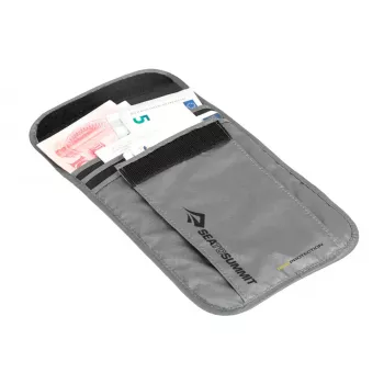 Sea To Summit Halsbeutel/Geldbörse Hals-Geldbörse mit RFID-Schutz, Schwarz