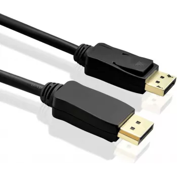 SECOMP STANDARD DisplayPort-Kabel v1.4, DP zu DP, Schwarz, 1 m (S3695)