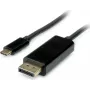 SECOMP STANDARD USB-C auf DisplayPort Adapterkabel 1m 4K@60Hz Schwarz S3732