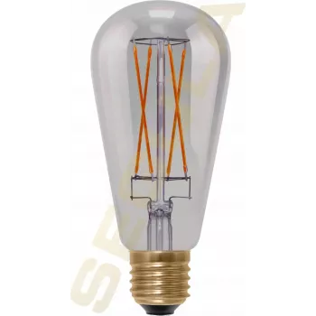 SEGULA LED Rustika Long Style Smokey Gray E27 5W 1900K dimmbar