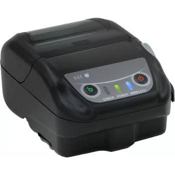Seiko Instruments MP-B21L Mobiler Thermodirektdrucker, 203 dpi, WLAN, Grau/Schwarz MP-B21L-W46JK1E-EA
