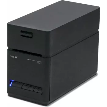 SEIKO SLP-720RT LAN+USB Direkt-Thermo-Etikettendrucker, 203 dpi, 200 mm/s, Cutter, Schwarz