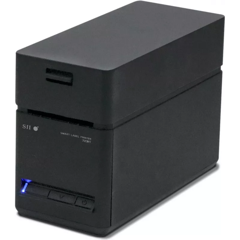 SEIKO SLP-720RT USB Direct Thermal Label Printer, 203 dpi, 200 mm/s, Cutter, Schwarz