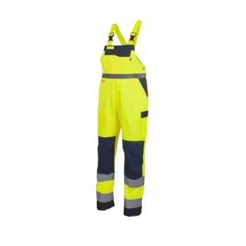 Semi-Combination Drogowiec 11-000024-XL Warnorange/Marine Latzhose und Arbeitshose XL