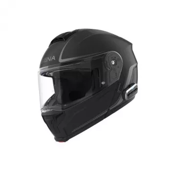 SENA OUTRUSH 2 Smart Modular Flip-Up Motorradhelm mit Mesh-Intercom – Mattschwarz, XL