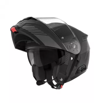 SENA SPECTER Smart Modularhelm mit Mesh Intercom, Mattschwarz, Größe S