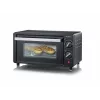 Severin TO 2062 Mini-Backofen, 9 L, 800 W, mit Rotisserie, Gebürsteter Edelstahl/Schwarz