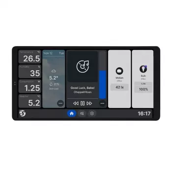 Shelly Wall Display X2 WiFi/BLU (Weiß)