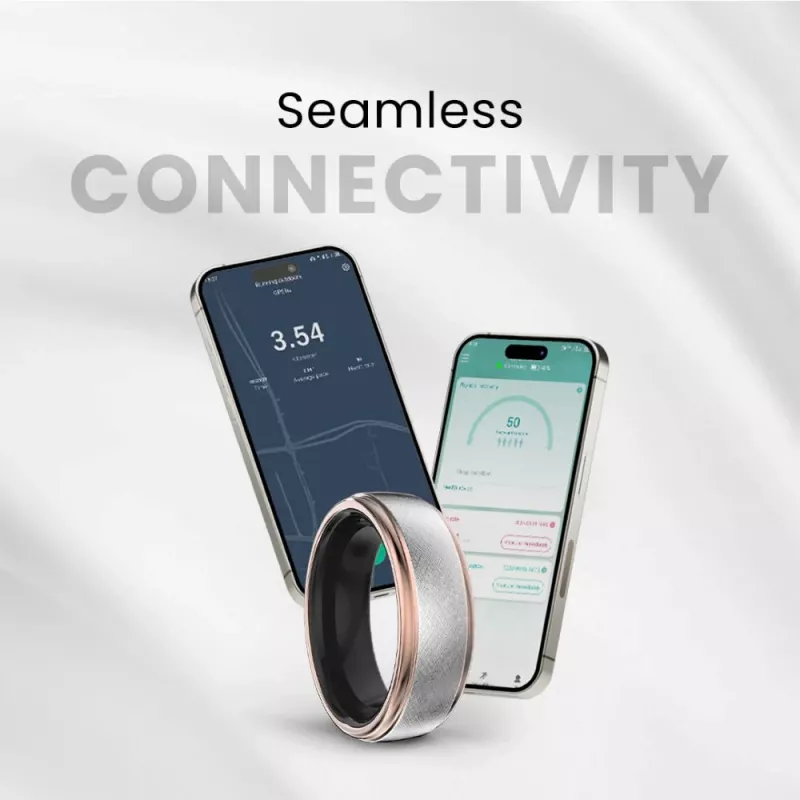 HiFuture Ring2 Smart Ring, Größe 7 (56 mm), Rose Gold