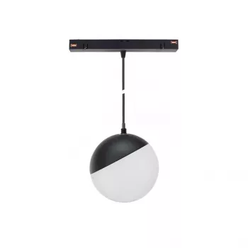 SHIFT Globe Lamp Suspended 100 WLD+40001 - Schwarze Pendelleuchte E27 100W