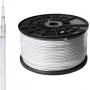 SHIVERPEAKS BASIC-S SAT Koaxialkabel 100m, 1,1/5,0, 4-fach geschirmt, CCS, 75 Ohm, Weiß BS81800-STAKU
