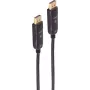 SHIVERPEAKS BS30-16505 DisplayPort 1.4 Aktives Optisches Kabel 75 m Schwarz