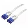 SHIVERPEAKS CAT6 UTP Flach-Patchkabel 0,5m Weiß