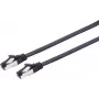 SHIVERPEAKS S-Conn Cat8.1 U/FTP Netzwerkkabel, 0,25 m, Schwarz 08-43005