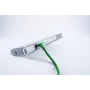 SHIVERPEAKS S/CONN maximum connectivity Cat 6 S/FTP PIMF Netzwerk-Patchkabel, RJ45 gewinkelt auf gerade, Grün, 20 m (08-64093)
