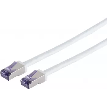 SHIVERPEAKS S/CONN maximum connectivity Cat. 6A Flex S/FTP Patch-Kabel, 3 m, Weiß 08-28046