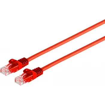 SHIVERPEAKS S/CONN maximum connectivity Cat.7 U/UTP RJ45 Patch-Kabel, 2m, Rot 08-35034