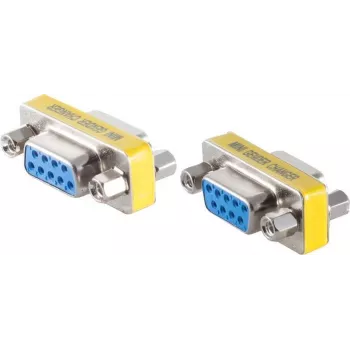 SHIVERPEAKS S/CONN maximum connectivity Gender Changer, 2 x 9-pol D-SUB Buchse zu Buchse (78254)