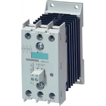 Siemens SIRIUS 3RF24 Halbleiterrelais 3RF2410-1AC45, 10,5 A, 48-600 V AC, 24 V DC Steuerung