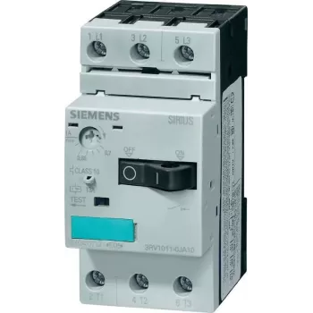 Siemens SIRIUS 3RV1011-0JA10 Motorschutzschalter, 0,7-1,1 A, 3-polig, Schraubklemmen