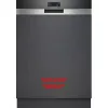 SIEMENS SN57TS00CE iQ700 vollintegrierter Geschirrspüler (Edelstahl gebürstet/schwarz, 60 cm, Home Connect)