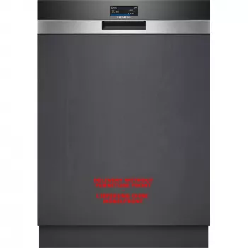 SIEMENS SN57TS00CE iQ700 vollintegrierter Geschirrspüler (Edelstahl gebürstet/schwarz, 60 cm, Home Connect)