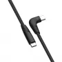 Silicon Power Boost Link Nylon LK50CC USB-C auf USB-C Kabel 1 m, 60 W, L-förmig (SP1M0ASYLK50CC1G)