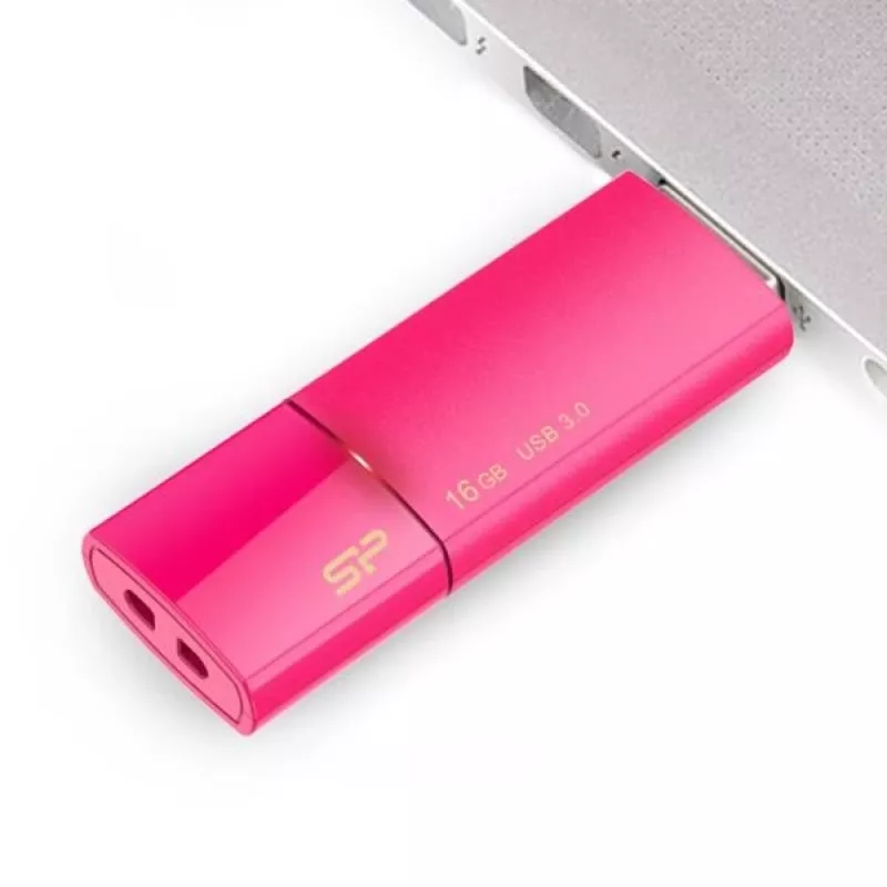 Silicon Power Blaze B05 16GB USB-3.0-Stick, rosa (SP016GBUF3B05V1H)