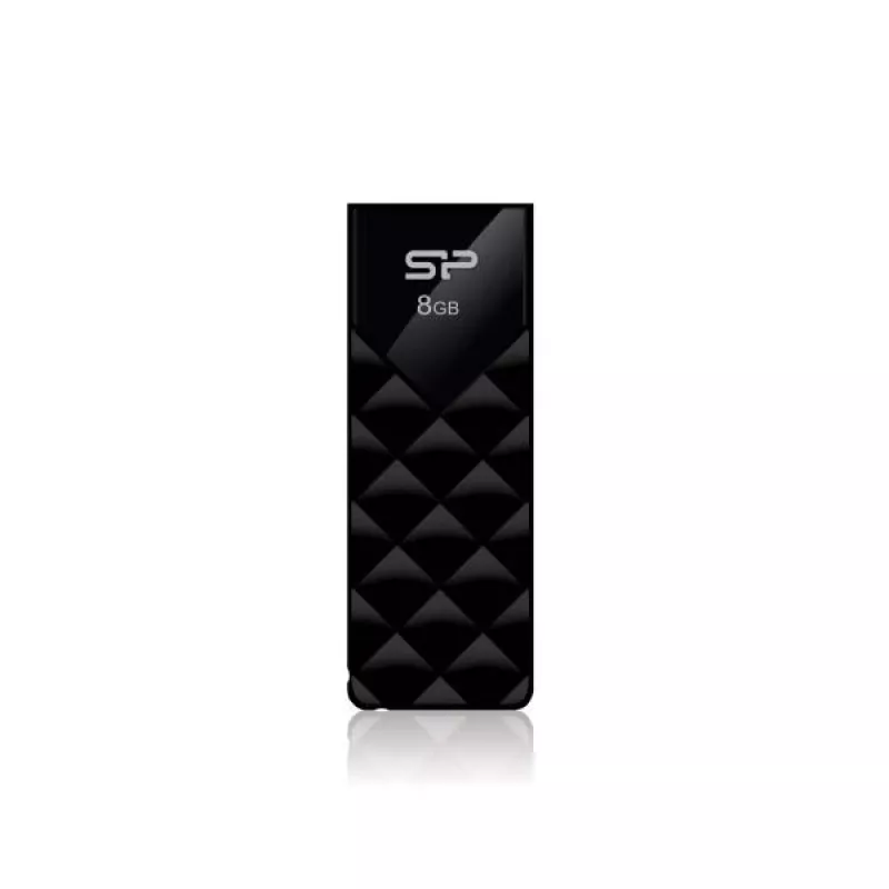 Silicon Power Ultima U03 USB-Stick 8GB, Schwarz (SP008GBUF2U03V1K)