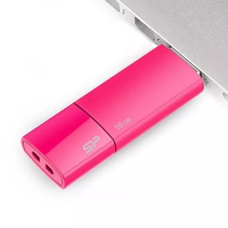 Silicon Power Ultima U05 16GB USB-Stick, rosa (SP016GBUF2U05V1H)