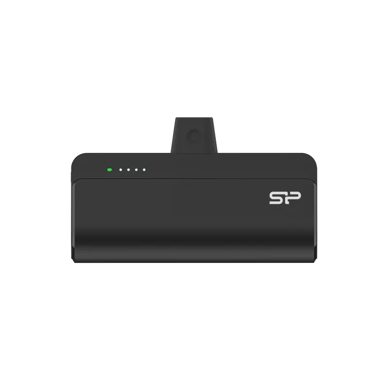 Silicon Power QD50 Powerbank, 5000 mAh, USB-C, Schwarz (SP5K0MAPBKQD500K)