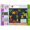 SIMBA-DICKIE MAULstandard Magnetisches Whiteboard 60 x 40 cm, Silberner Aluminiumrahmen, Wandmontierbar, Trocken abwischbar, mit Stiftablage