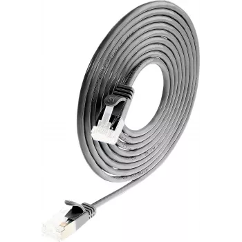 Wirewin Cat 6a U/FTP Slim Ethernet Patchkabel, RJ45, Schwarz, 2,0 m PKW-LIGHT-STP-K6A 2.0 SW