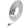 Wirewin PKW-LIGHT-STP-K6A 0.5 Cat 6a U/FTP Slim Round Patchkabel, 0,5 m, Grau, PoE