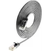 Wirewin SLIM SL6 15 SW - Cat.6 Slim-Light Patchkabel, U/FTP, 15 m, Schwarz PKW-LIGHT-STP-K6 15.0 SW