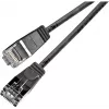 Wirewin Triotronik Cat6 F/FTP 7,5m schwarzes Patchkabel PKW-LIGHT-STP-K6 7.5 SW