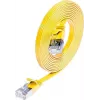 Wirewin Triotronik Cat6 U/FTP Slim Ethernet Patchkabel, 0,25m, RJ45 Stecker zu Stecker, Gelb PKW-STP-SLIM-KAT6 0.25 GE