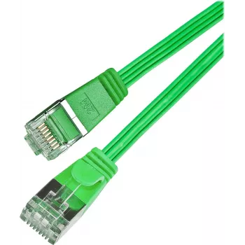 Wirewin Triotronik Cat6 U/FTP Slim Patchkabel, 0,5m, Grün PKW-STP-SLIM-KAT6 0.5 GN