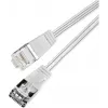 Wirewin Triotronik PKW-STP-SLIM-KAT6 1.0 WS - Cat6 U/FTP Slim Patchkabel, RJ45 auf RJ45, 1m, Weiß