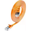 Wirewin Triotronik PKW-STP-SLIM-KAT6 3.0 OR - 3m Slim Cat6 U/FTP Netzwerk-Patchkabel, RJ45 Stecker zu Stecker, Orange