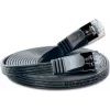 Wirewin Triotronik PKW-STP-SLIM-KAT6 5.0 SW Cat6 U/FTP Slim Ethernet Patchkabel, RJ45 Stecker zu Stecker, 5m, Schwarz